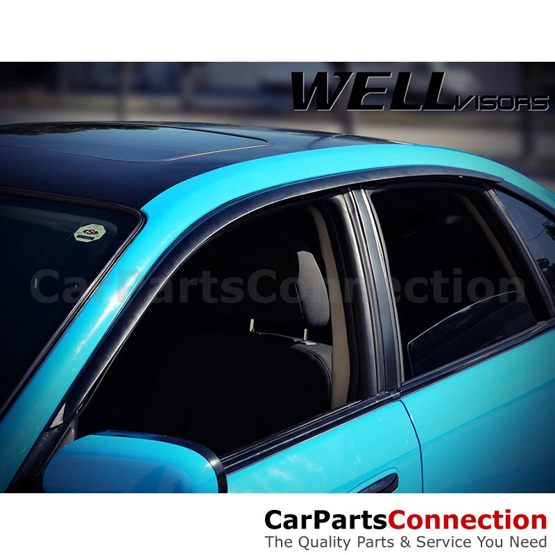 Солнцезащитные козырьки WellVisors 05-09 для Subaru Legacy седан дефлекторы козырьков - Изображение 4 из 4