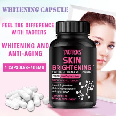 Skin Brightening L-Glutathione Capsule Natural Antioxidant Anti-Aging