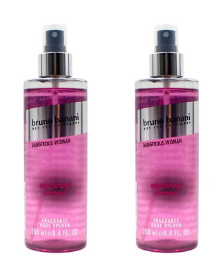 bruno banani Dangerous Woman Mysterious coconut Körper Spray , 2x250ml EA279047