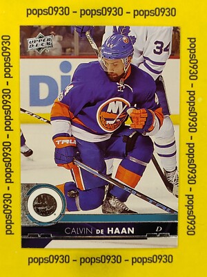 Calvin de Haan, New York Islanders, 2017, Upper Deck Series I, #121