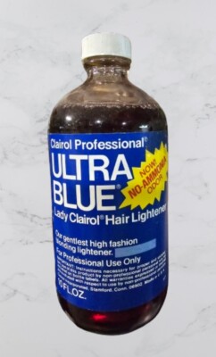 Clairol Ultra Blue - Lady Clairol Hair Lightener - 10 Fl Oz - Vintage 