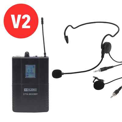 W Audio DTM 800 BP Zusatzgürtelpack-Kit (863,0 MHz-865,0 MHz)