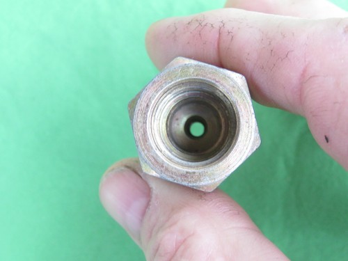 1981-1989 Mustang Power Steering Pump Outlet Valve Fitting - Picture 5 of 5