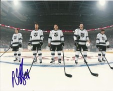 ROBYN REGEHR signed 8x10 photo LOS ANGELES KINGS