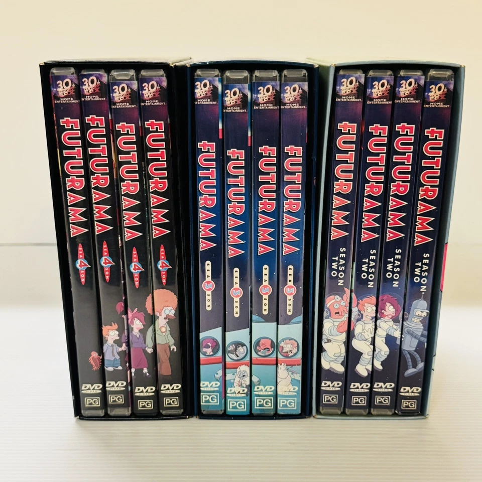 Futurama The Complete Seasons 2, 3, 4 Box Sets DVD PAL 4  Free Tracked Post - Image 2 of 4