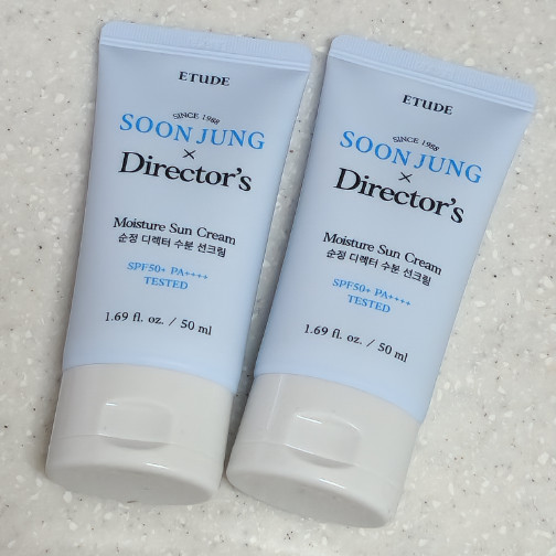 Etude House Sunjeong Director Moisture Sun Cream Sunscreen SPF50+ PA++++ 50+50ML