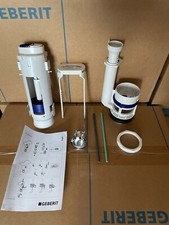 Geberit Flush Valve Replacement Cistern Outlet Full Set + Dual Flush Button