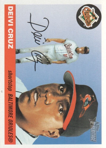 Topps Deivi Cruz Baseball Sports Trading Cards & Accessories