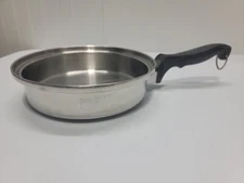 Chef's Ware By Towncraft T304 Stainless Steel Fry Pan/Sauce Pan No Lid