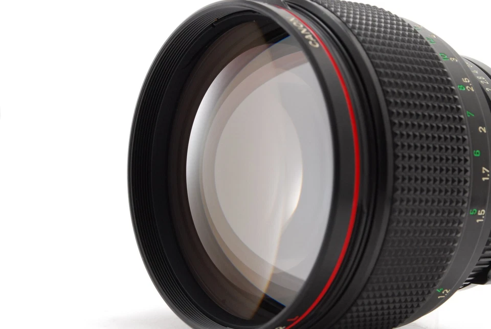 [Near Mint] Canon New FD 85mm f/1.2 L Bright Large Aperture Portrait Lens #462 - Image 2 of 4