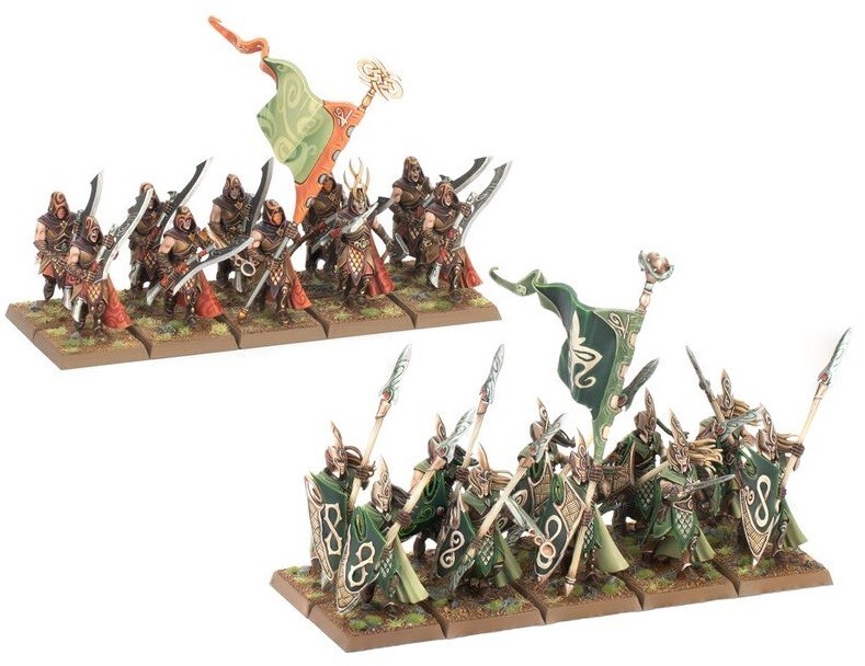 10x ETERNAL GUARD / WILDWOOD RANGERS *NOS* Wood Elves Warhammer