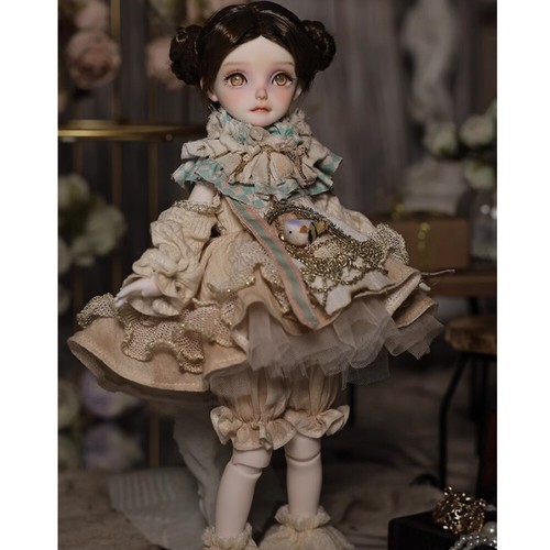 1/6 Resin BJD Doll SD Ball Joint Doll Girl Face makeup Eyes Clowns Full Set Gift - Picture 10 of 10
