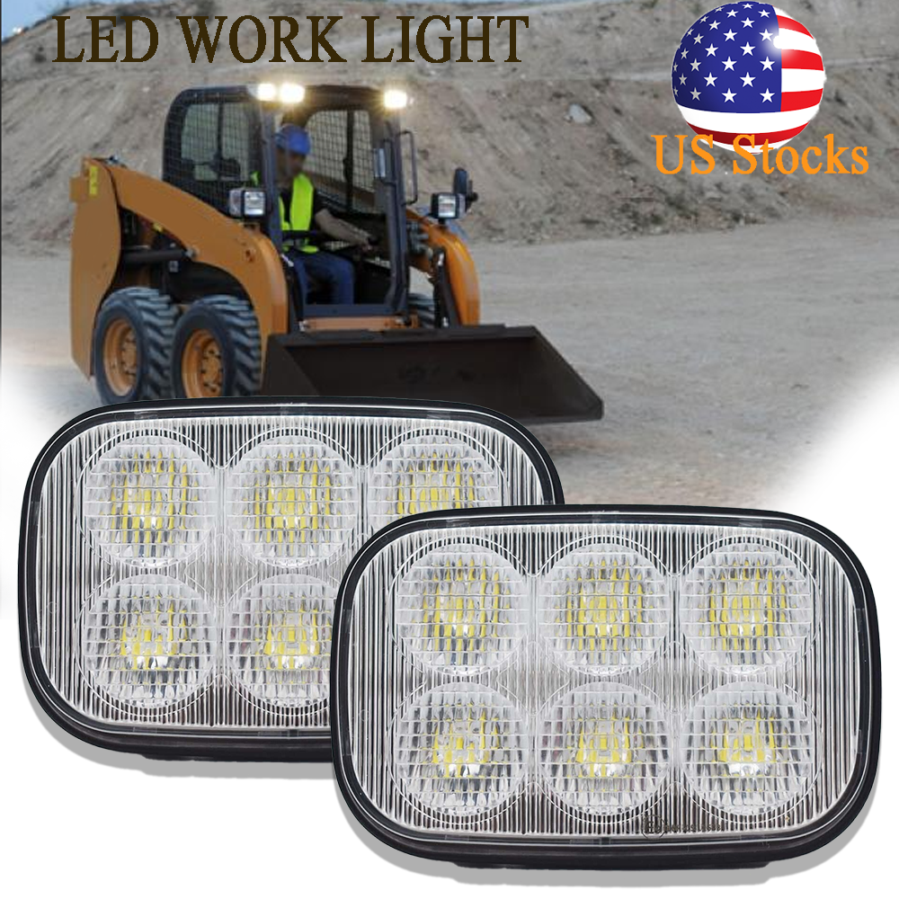 LED Skid Steer Headlight fits New Holland L213 C238 L221 L215 L216