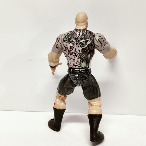 1996 WWF WWE Cold Stone Steve Austin Wrestling 6" Figure Jakks Titan Sports - Picture 3 of 3