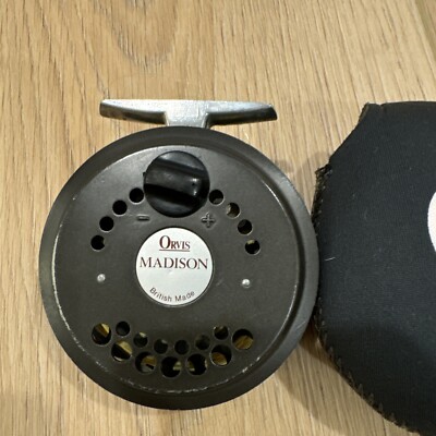 Orvis Madison フライリール 英国製 ORVIS MADISON III TROUT FLY FISHING REEL RARE VINTAGE MADE IN