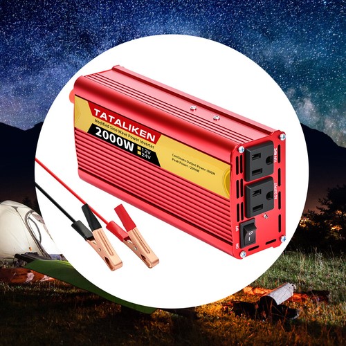 2500W Car Power Inverter DC 12v to AC 110V 60HZ with Dual USB Ports - Picture 8 of 18