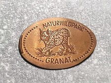 Elongated Coins - Pressed Pennies - Naturwildpark Granat Haltern Rarität!