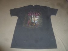 VINTAGE STYX THE GRAND ILLUSION NORTH AMERICAN TOUR 1977 SHIRT SIZE S BLACK AAA
