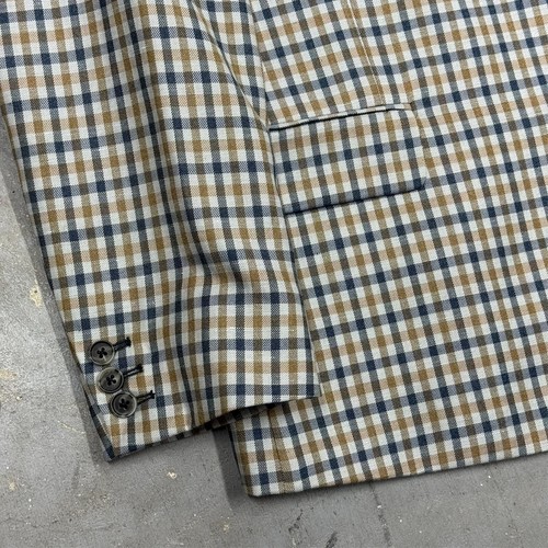 S. Cohen Prestige Wool Linen Blazer Half Lined Made in Canada Custom 46R - Picture 4 of 10