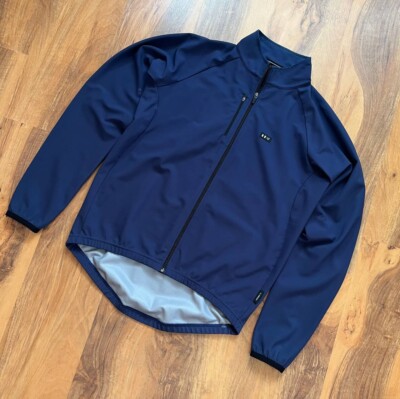 DE MARCHI Men's Cycling Jacket White Label Size L Italian