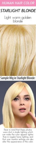10" REMY HUMAN HAIR TOPPER por AMORE Encaje Frt + Mono, CUALQUIER COLOR René Of Paris NUEVO - Imagen 24 de 25