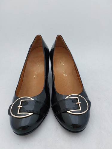 Gabor Patent Leather Court Heels with Buckle Detail- 7.5 G - Imagen 2 de 14