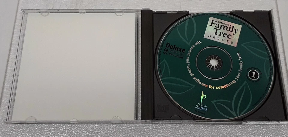 Palladin Interactive ULTIMATE FAMILY TREE Deluxe Version for WIN 3.1/95 Complete - Image 2 of 4