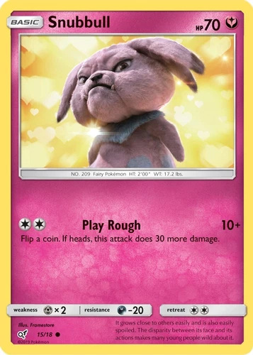 Snubbull 15/18 Detective Pikachu