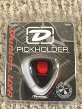 Dunlop Guitar Pick Holder Ergonomic Attaches to Strap or Guitar