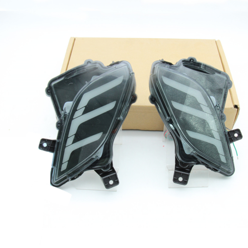 LED For Toyota Highlander 2020-2023 Rear Bumper Reflector Brake Light Lam smoke - Picture 5 of 6