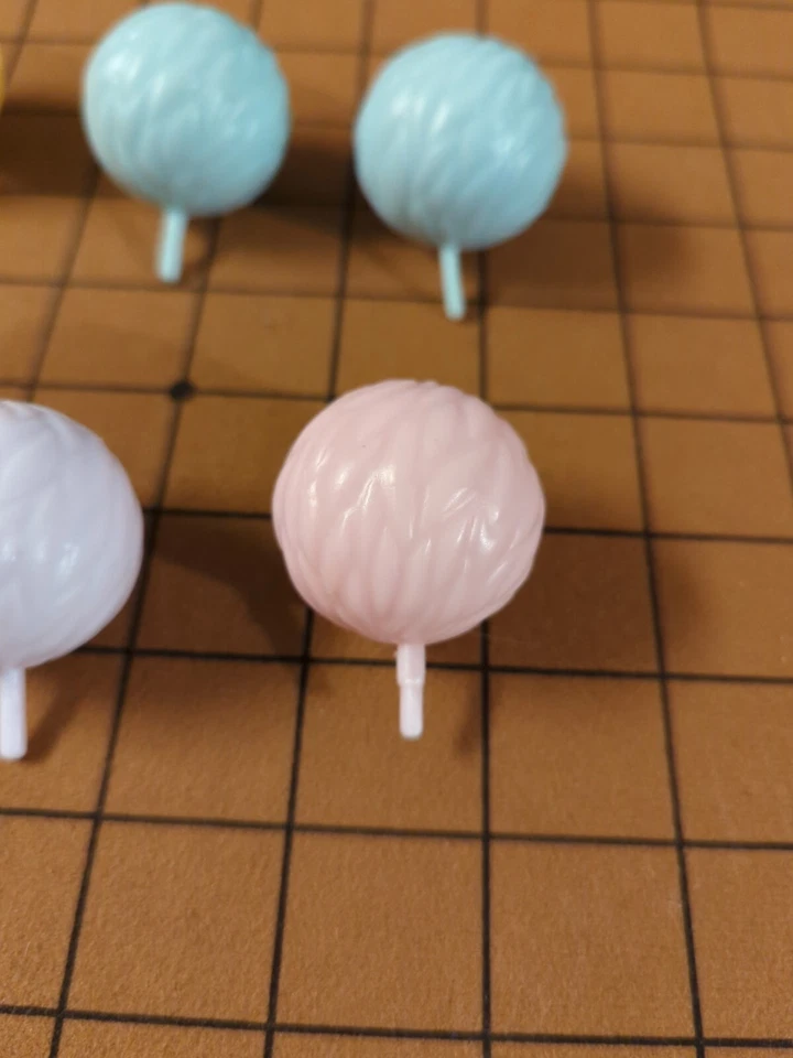 Acessórios oficiais de bonecos de ação Dragon Ball Z: 6 Ki Blast Irwin Toys vintage  - Imagem 4 de 4