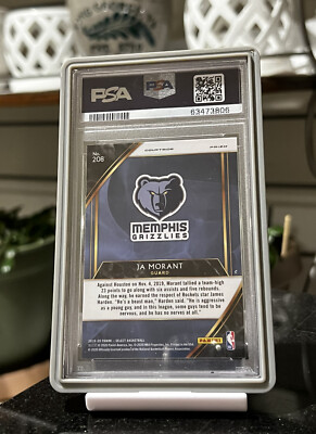 2019-20 Panini Select Courtside Silver Prizm Ja Morant