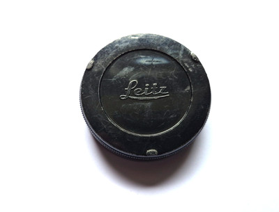 Vintage Leica Leitz - M-Mount Plastic Rear Lens Cap - Twist On Style - Clean