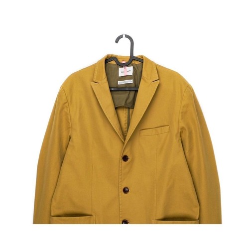 Norse Projects Agder Mustard Brown Thick Cotton Work Jacket - Picture 2 of 11