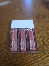 JOAH ENDLESS Longwear Liquid Tint Lipstick Shade JSLL03 GYM SESH~Lot of 3~New