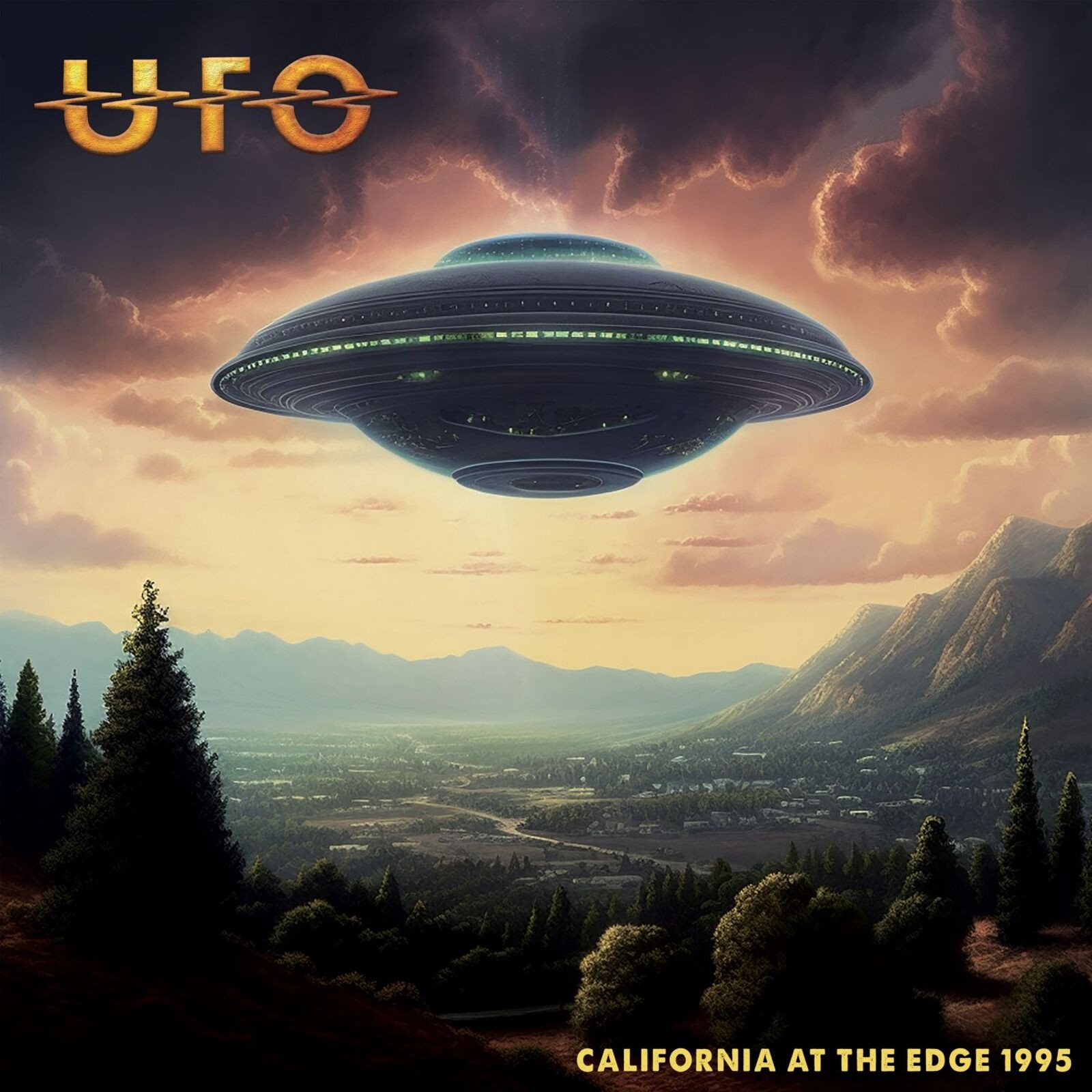 Ufo California At the Edge 1995 Double LP Vinyl NEW
