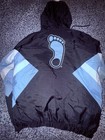 (Rare) Starter UNC North Carolina Tar Heels Hooded Pullover Jacket Windbreaker M — photo 2