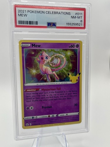 Mew graded PSA 8 for sale on eBay