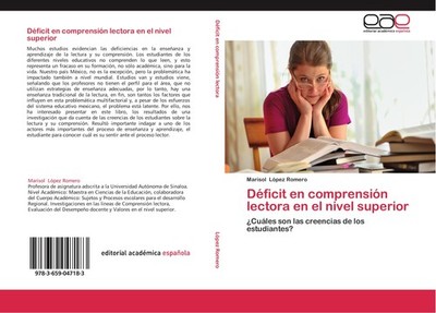 Déficit en comprensión lectora en el nivel superior Marisol López Romero