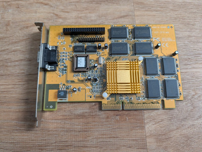 3dfx Voodoo Banshee Chaintech Desperado AGP 16MB Retro Grafikkarte   GETESTET