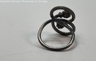 Vintage 925 Sterling Twisted Layered Ring 4.2g — photo 4
