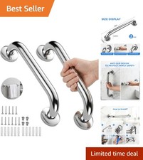 Grab Bars for Shower 2 Pack, Stainless Steel Bathroom Grab Bar for Seniors ...