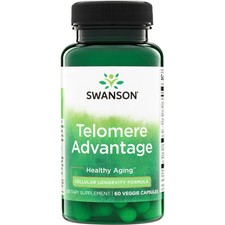 Swanson Telomere Advantage 60 Veggie Capsules