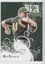 2008 Just Minors Justifiable Brett Anderson #JF-02 0c4