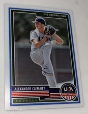 2023 Stars And Stripes Baseball Alexander Clemmey #43, GUARDIANS, 18U USA Team 