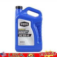 Synthetic Blend Motor Oil All Mileage Engine Protection Automotive Use