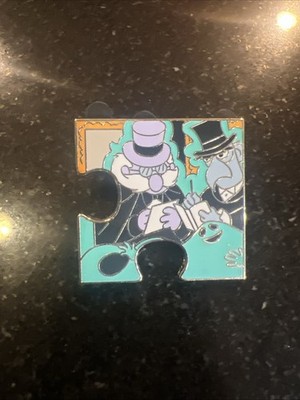 SAM THE EAGLE & POPS PUZZLE PIN DISNEY MUPPETS HAUNTED MANSION CONNECTION LE 700