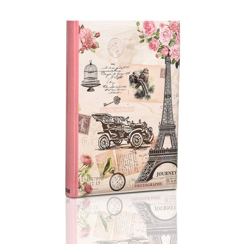 Large Memories Memo Slip In Case Photo Album For 300 Photos 4''x6'' Travel 