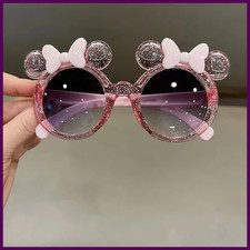 New Cute Crystal Bow Girls Children Sunglasses Fashion Trend Personalized