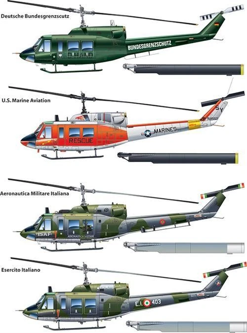 ITALERI 1/48 BELL AB 212/ UH-1N - Immagine 3 di 3